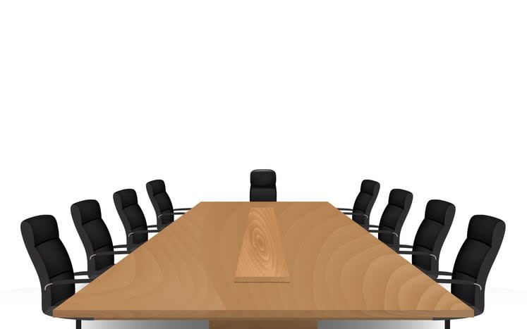 Black and white room stock illustration