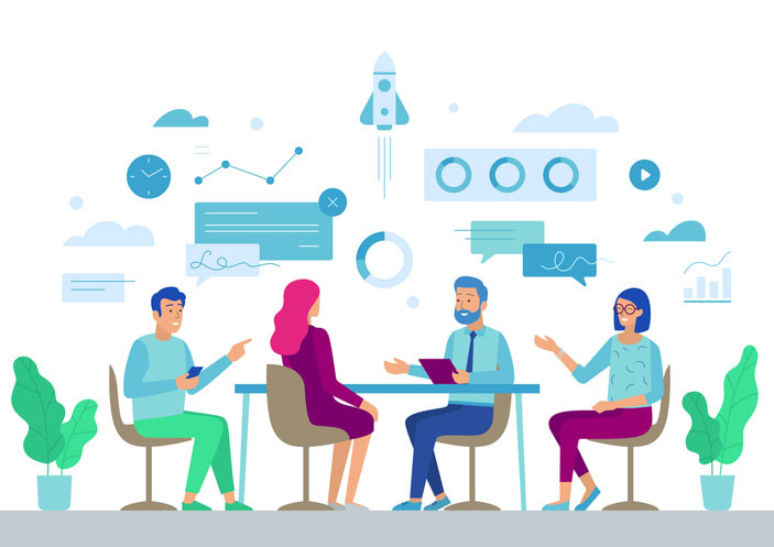 Business Board Meeting in Office