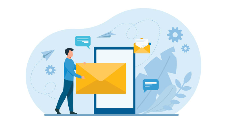 Business illustration design concept