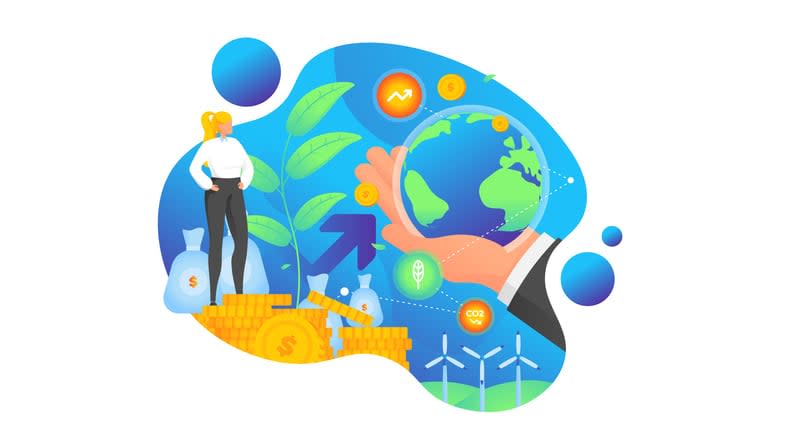 Green economy and business investment in climate resilience