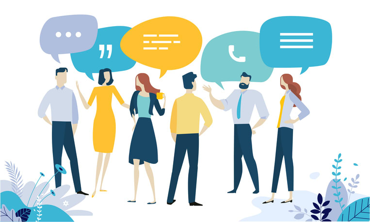 Vector illustration concept of testimonial