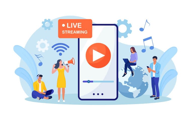 Video streaming podcast