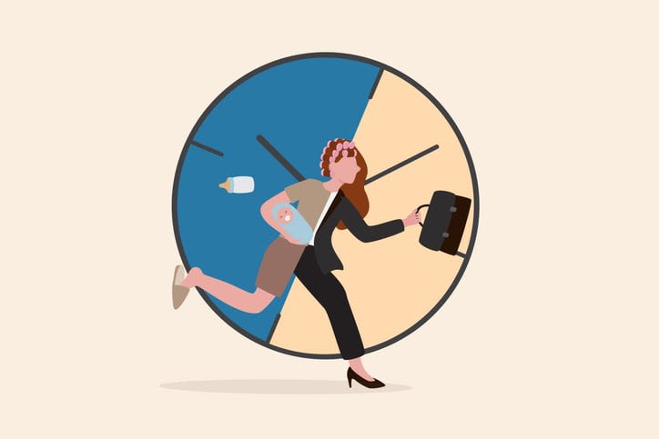 Working mom or mother work life balance